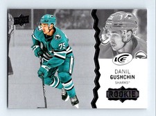 #124 2023-24 Upper Deck Ice Danil Gushchin RC Sharks