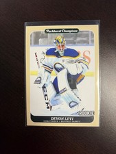 2023-24 Upper Deck Parkhurst Champions - Rookies SPs Devon Levi #239 (RC)