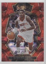 2022 Panini Select Premier Level Red Cracked Ice Prizm Kevin Porter Jr #149 1b9b