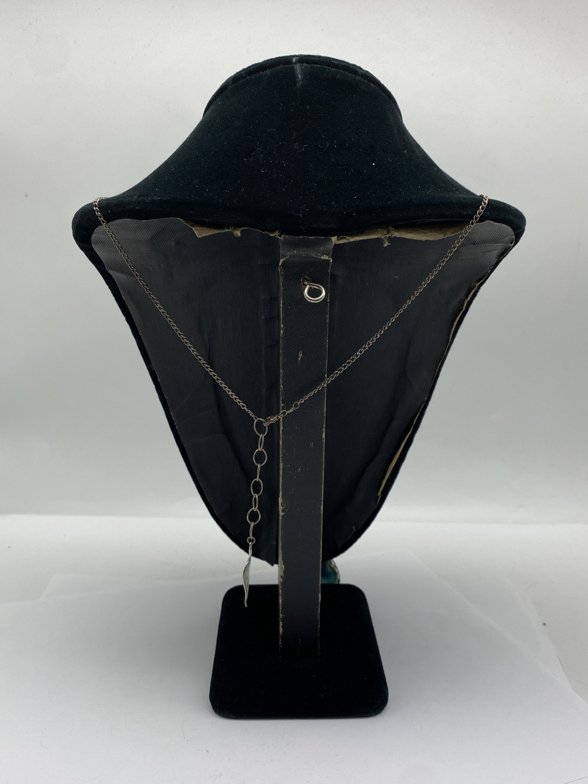 Sterling Silver Wire Wrapped Agate Slice Pendant … - image 4