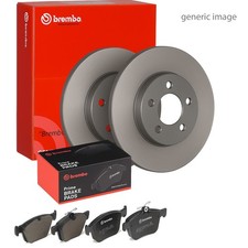 Brembo Rear Brake Discs 302mm & Pads fits Mitsubishi Eclipse Cross 2017-2025
