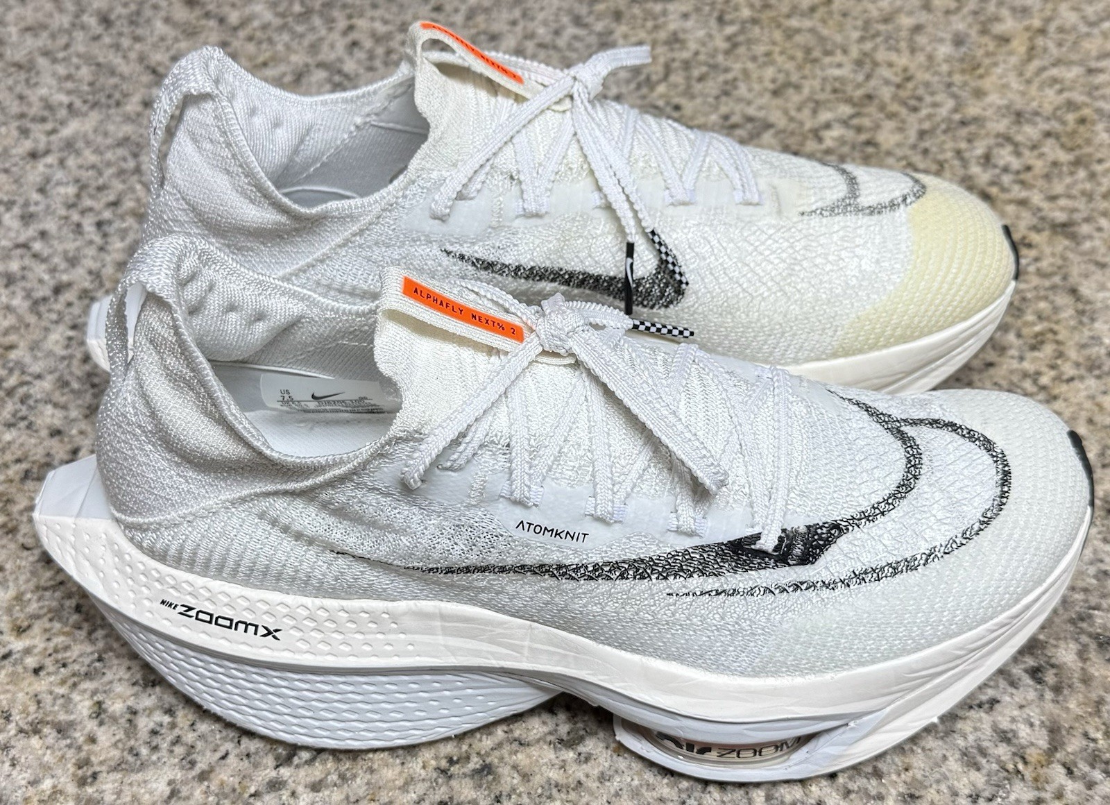 Nike Air Zoom Alphafly Nextpercent 2 Prototype White (DJ6206-100) - 7.5 Men/ 9.0 Women
