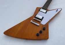 6 Strings Expl0rer Electric Guitar Bone Nut Glossy Finished Solid Body Guitarra