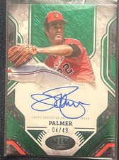 2025 Topps Tier One - Prime Performers Auto JimPalmer #PPA-JPA Green Foil  04/49