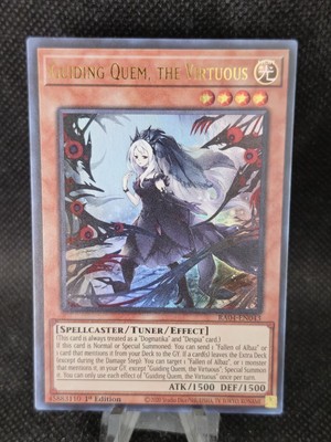Thẻ Bài Yugioh Chính Hãng Guiding Quem, The Virtuous RA04-EN043