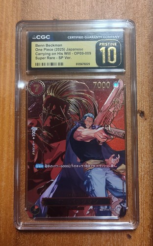 Benn.Beckman (SP Card) graded CGC 10 for sale on eBay