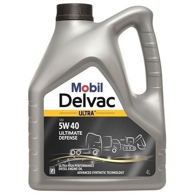 MOBIL Delvac Ultra Ultimate Defense 5W-40 4 Liter Motoröl Vollsynthetisch VDS-3