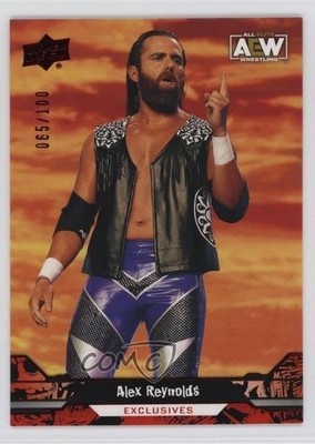 2023 Upper Deck AEW All Elite Wrestling Exclusives 65/100 Alex Reynolds #31 1ai1