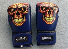 Promo Merch SUM 41 Tour of the Setting Sum Boxing Gloves 14oz  NEW