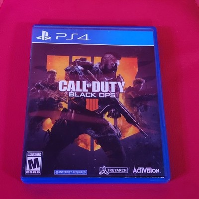 Call of Duty Black Ops 4 PS4 Activision Shooter M Multiplayer Zombies Manual