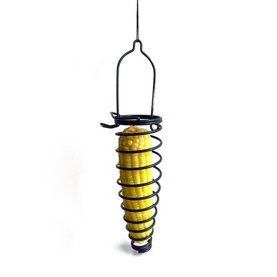Style Selections Green Metal Corn cob feeder Squirrel Feeder