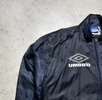 Umbro Pro Training Big Logo Nylon Light Jacket Vintage | eBay