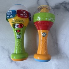 LeapFrog Learn Groove Shakin' Colors Maracas English Spanish Lights Music