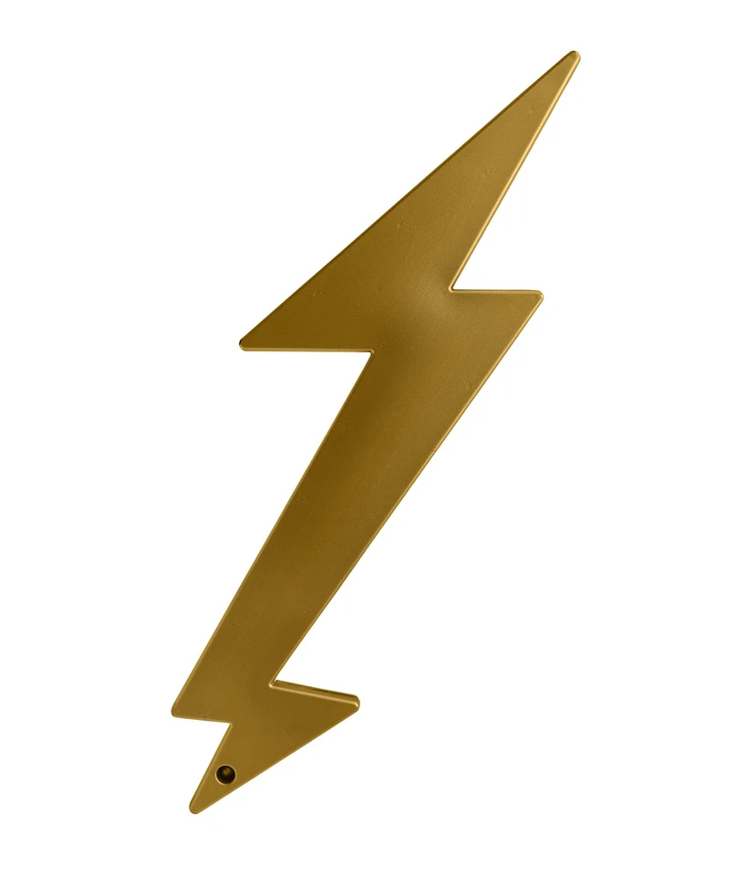 Adulto Dios Griego Zeus Rayo Portátil Superhéroe Disfraz Accesorio utilería Foto 3 de 4