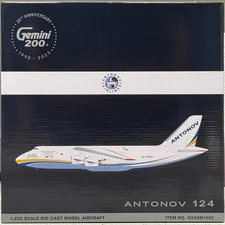 GeminiJets 1:200 - Antonov AN-124 - Antonov Airlines - UR-82088 - G2ADB1082