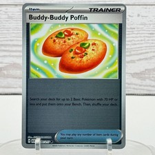 Buddy-Buddy Poffin 184/217 Ascended Heroes Pokemon Reverse Holo NM