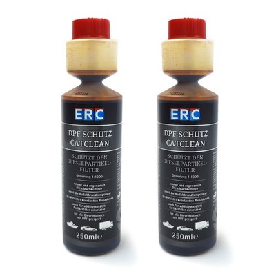 2x 250ml DPF Catclean Regeneration 1:1000 Additive Diesel Particulate Cleanser
