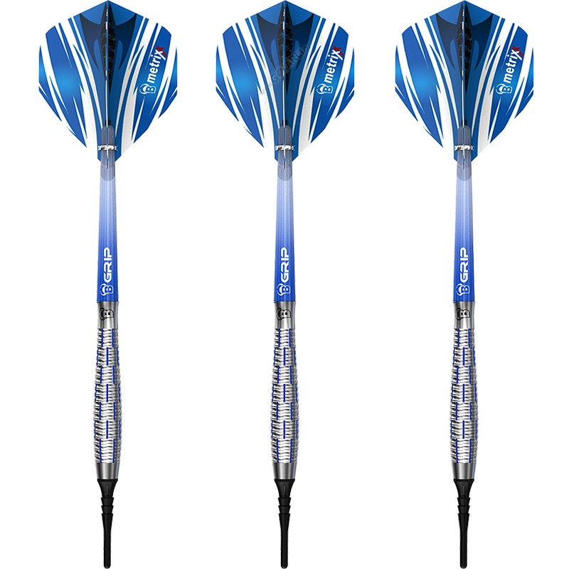 BULLS Softdarts Azza 90 Tungsten Soft Dart Softdart Softtip 18 g Dartpfeile 19290₽