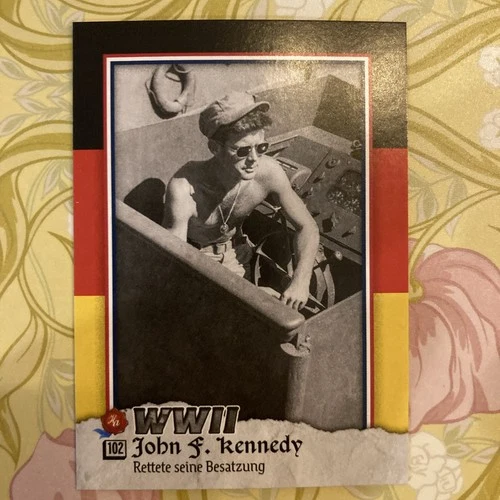 2025 Historic Autographs WW2 Germany Parallel John F Kennedy /100 JFK #102