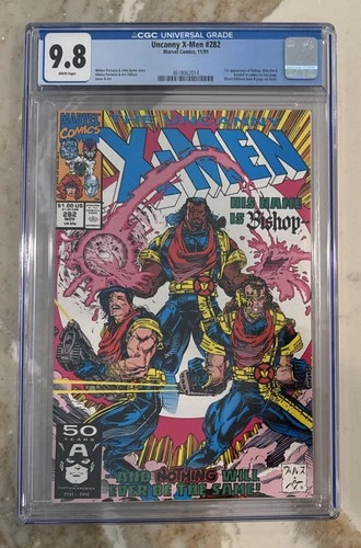 Uncanny X-Men #282 CGC 9.8 MCU 1991 1st App Bishop, Randall & Malcolm New Slab