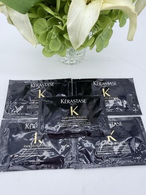 5 Kerastase Chronologiste Pre-Cleanse Regenerant Purifying Pre-Shampoo .5oz Each