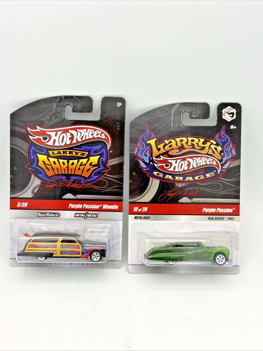 Hot Wheels Larry's Garage #3 Purple Passion Woodie & Purple