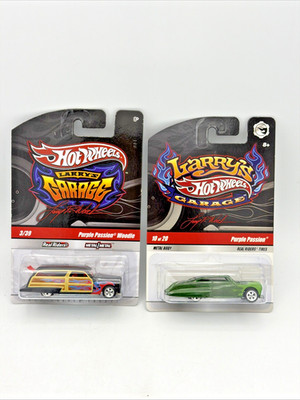 Hot Wheels Larry's Garage #3 Purple Passion Woodie & Purple