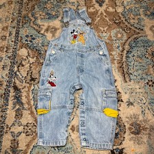 Vintage Mickey Mouse Overalls