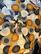 Coach Snaphead Pattern Umbrella In Brown  Gold Colors. New With Tags