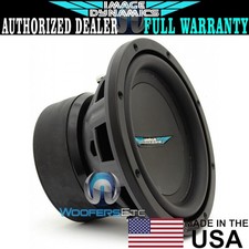 IMAGE DYNAMICS IDQ8 V.4 D4 8" SUB DUAL 4-OHM 500W RMS SUBWOOFER CAR SPEAKER NEW