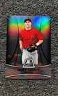 Mike Trout Los Angeles Angels MVP Bowman Platinum Refractor Baseball Rookie Card