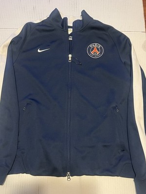 Nike Paris Saint-Germain Jacket Blue White Size L Football Ligue 1 