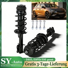 2x Stoßdämpfer Federbein Vorne Für Opel Corsa C 1.0 1.2 Bj 00-06 Komplett