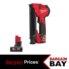 Milwaukee M12BCST-0 12V Sub Compact Cable Stapler Naked & 6.0ah Battery
