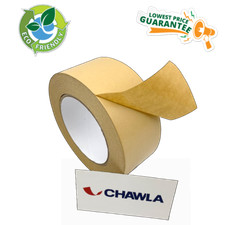 Brown Kraft Paper Tape 48mm x 50m  Packing Self Adhesive Packaging Parcel Craft