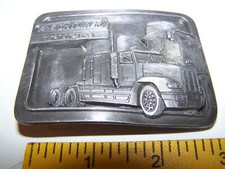 FREIGHTLINER TRUCK ADVERTISEMENT BELT BUCKLE TONKIN