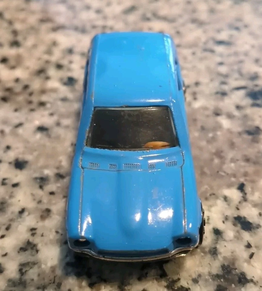 COCHE VINTAGE PLAYART DIECAST HONG KONG HONDA Z GS azul Foto 3 de 4