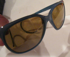 Smith Sunglasses Ski Vintage Blue Cateye Glass lense made in Japan Frames France