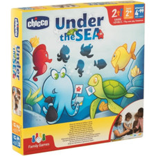 Chicco Brettspiel auf dem Meeresboden, Spiel in Box für Kinder und alles