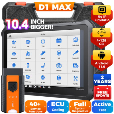 2026 OTOFIX D1 MAX OBD2 Diagnosegerät Scanner ALLE SYSTEM ECU Coding DHL TPMS DE
