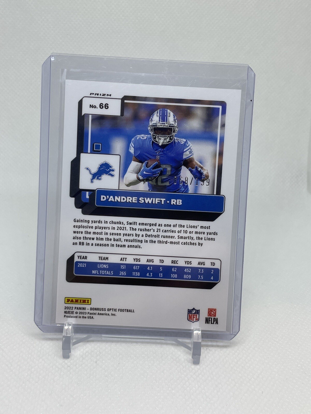 2022 Panini Donruss Optic Dandre Swift 199 EBay 2022 Panini Donruss Optic Dandre Swift 199 Ebay