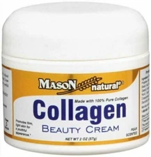 Mason Natural Collagen Premium Skin Cream - Intense Skin Hydration, 2 OZ