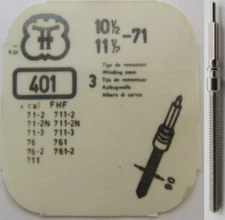 FHF 71 76 711 761 ... watch parts: winding stem tap 10