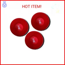 The Candle Daddy (3) Red Silicone Wax Warmer Reusuable Liners - Must Have for Al