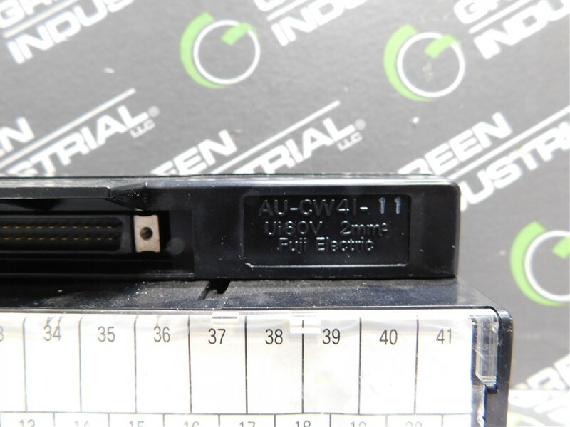 USED Fuji Electric AU-CW41-11 Terminal Block 