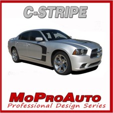 11 2012 2013 2014 For Dodge Charger C Stripe Side Scallop 3m Pro Decal Graphic