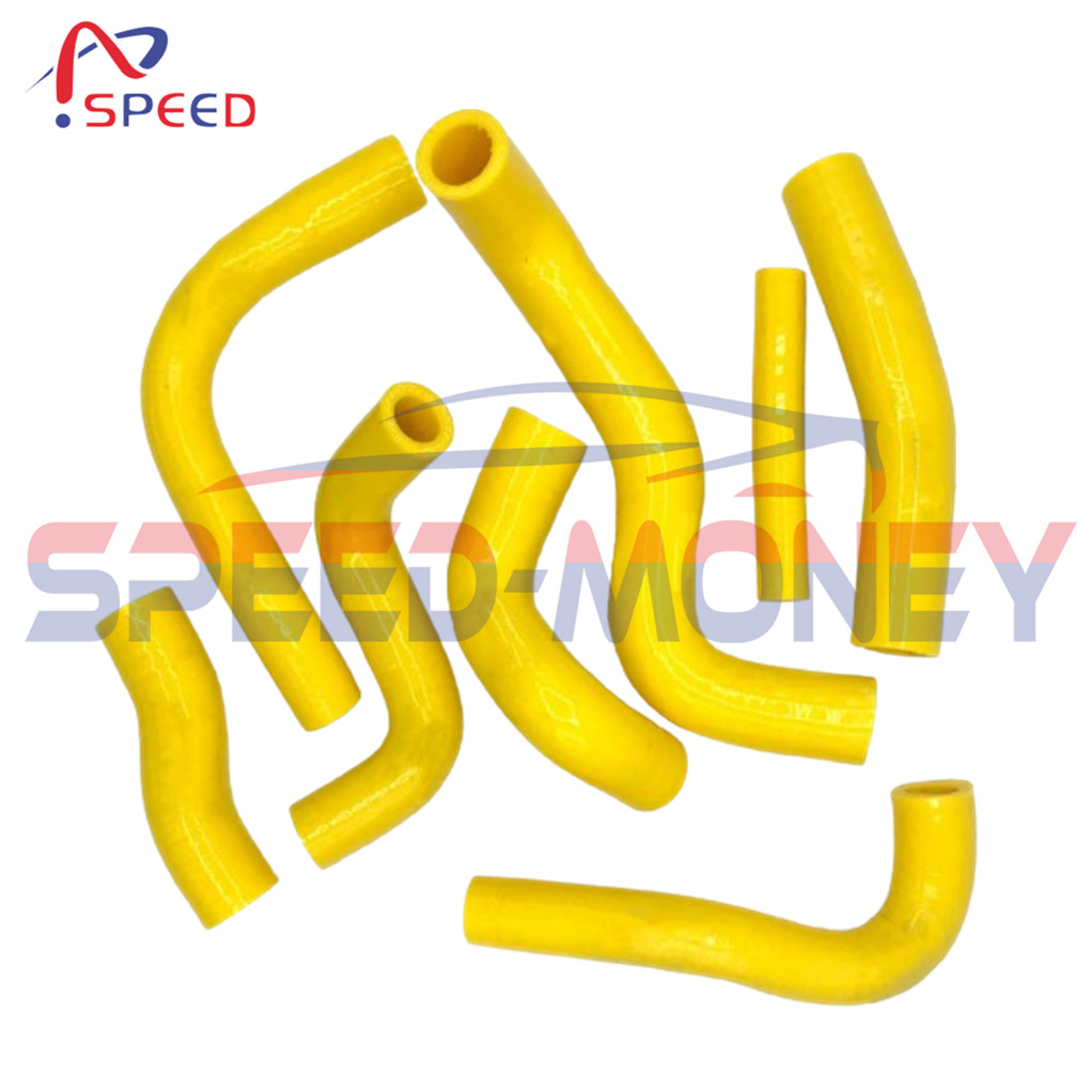For 1985-1986 Yamaha TRI-Z 250 YTZ250  3 WHEELER Silicone Radiator Hose Yellow