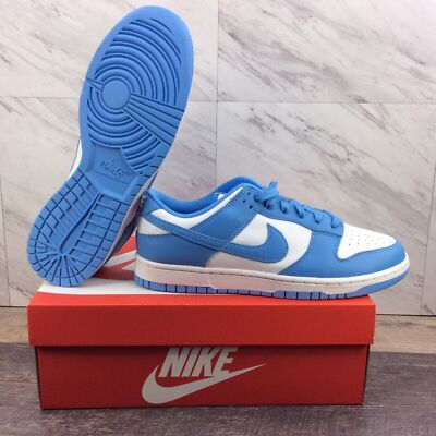 NEW Nike Dunk Low UNC Blue White Sneaker Size 10 DD1391-102 Nike Dunk Low Retro  main image 4