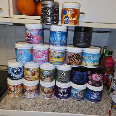 Levlup Gaming Booster, Hydration Proben ca. 8g Scoop Zipbeutel!!