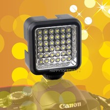 36LED Light and Battery and Charger for Camera Video Camcorder Cold Shoe Mount